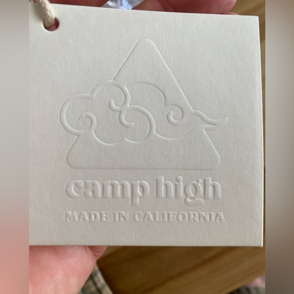 Camp High “Head East” sweatpants tie dyed and printed size L/XL - Picture 10 of 14